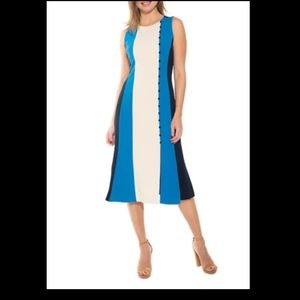Alexia admor women's Anna color block plus dress size 2X